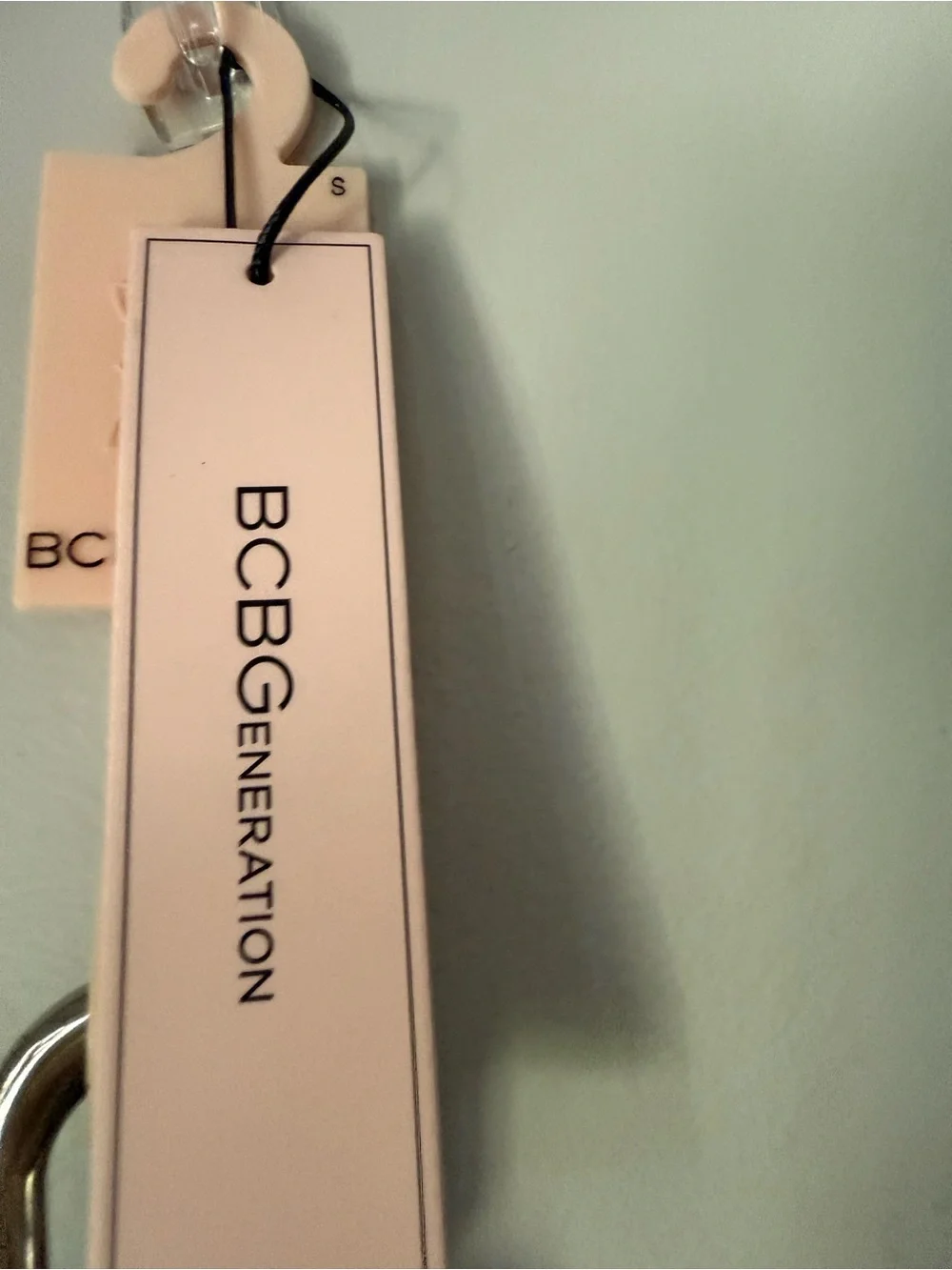 BCBG Black & Silver Belt Brand New Size Small